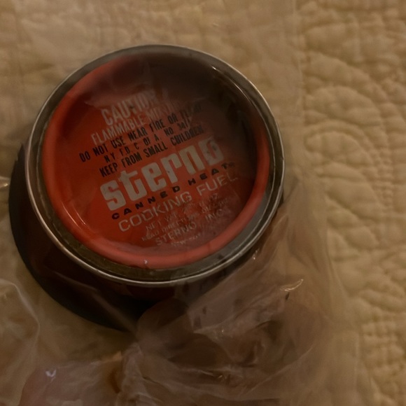 Vintage casserole in metal stand. - Picture 5 of 5